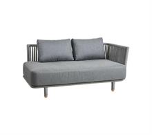 Cane-line loungesofa til haven - moments - Venstre modul - Airtouch stof
